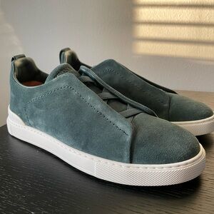 Zegna Triple Stitch Shoes. Size 8.5US